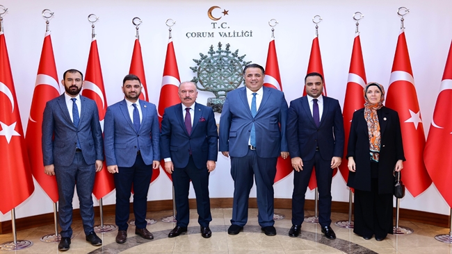 MÄ°LLETVEKÄ°LÄ° OÄžUZHAN KAYA VALÄ° Ã‡ALGANâ€™I ZÄ°YARET ETTÄ°