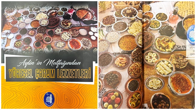 Ã‡ORUM LEZZETLERÄ° KÄ°TAP HALÄ°NE GETÄ°RÄ°LDÄ°