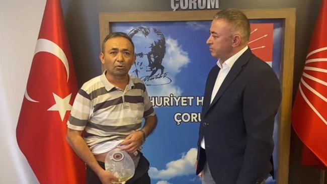 Ã‡ORUMâ€™DA EMEKLÄ° Ä°SYAN ETTÄ°