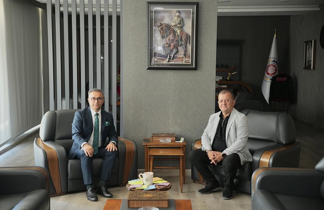 HASAN ÖZTÜRK' TEN ÇORUM TSO’YA VEDA ZİYARETİ