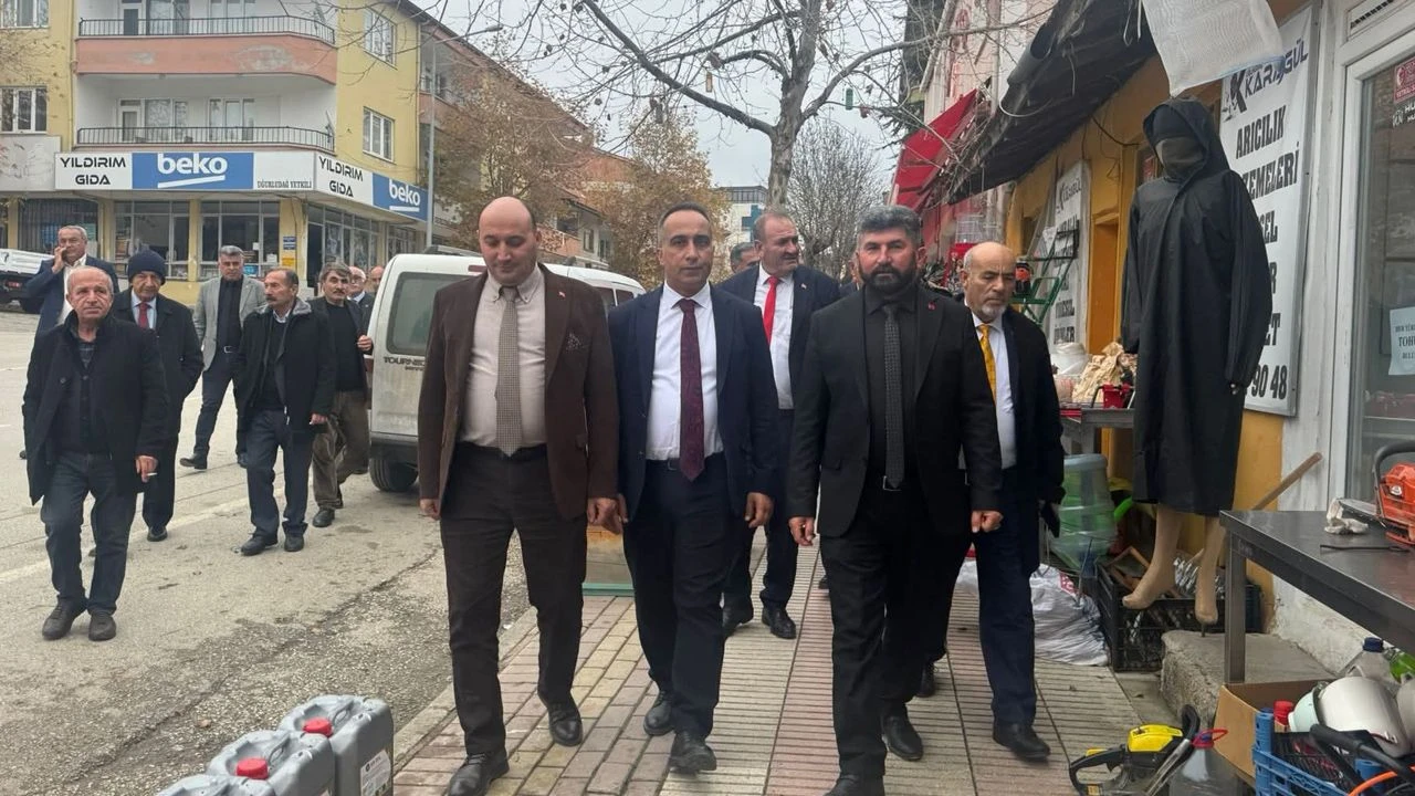 TEŞKİLATLARIMIZLA SAHADAYIZ, HALKIMIZIN TALEPLERİNİ DİNLEMEYE DEVAM EDİYORUZ