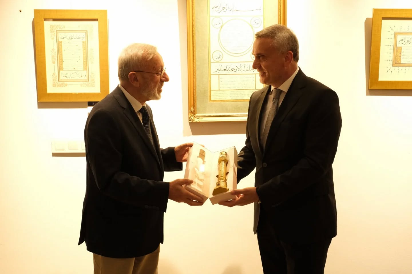 ÇORUMLU HATTATLAR İCAZET SERGİSİ AÇILDI