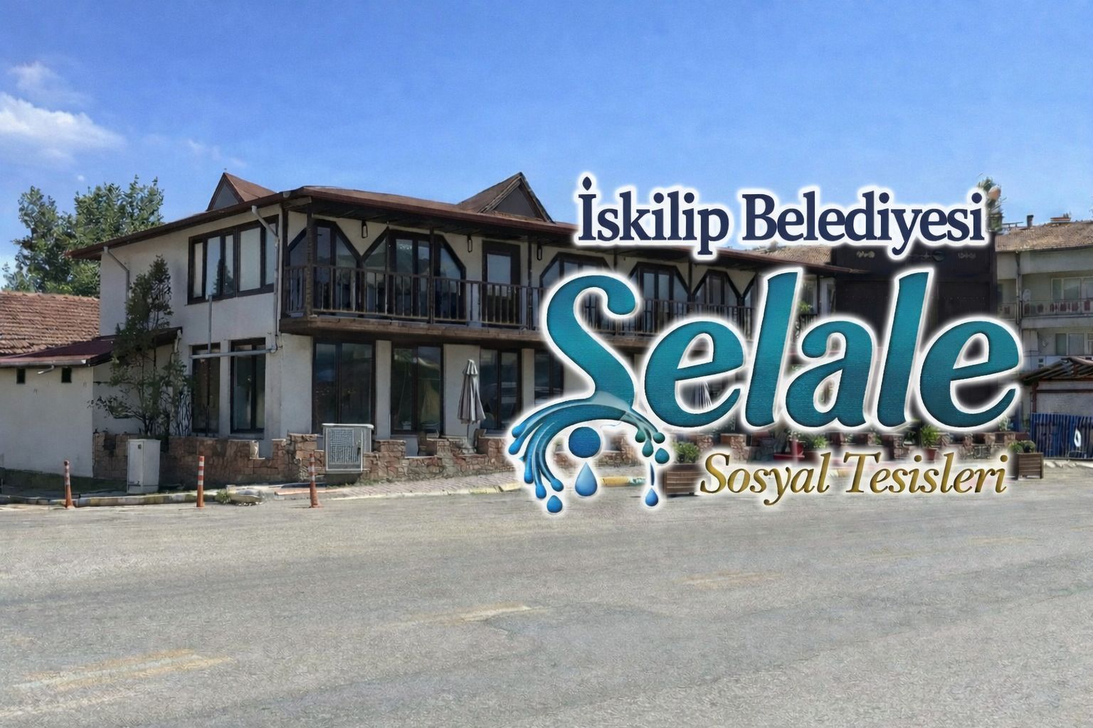 İSKİLİP’TE YENİ SOSYAL TESİSİN ADI “ŞELALE” OLDU