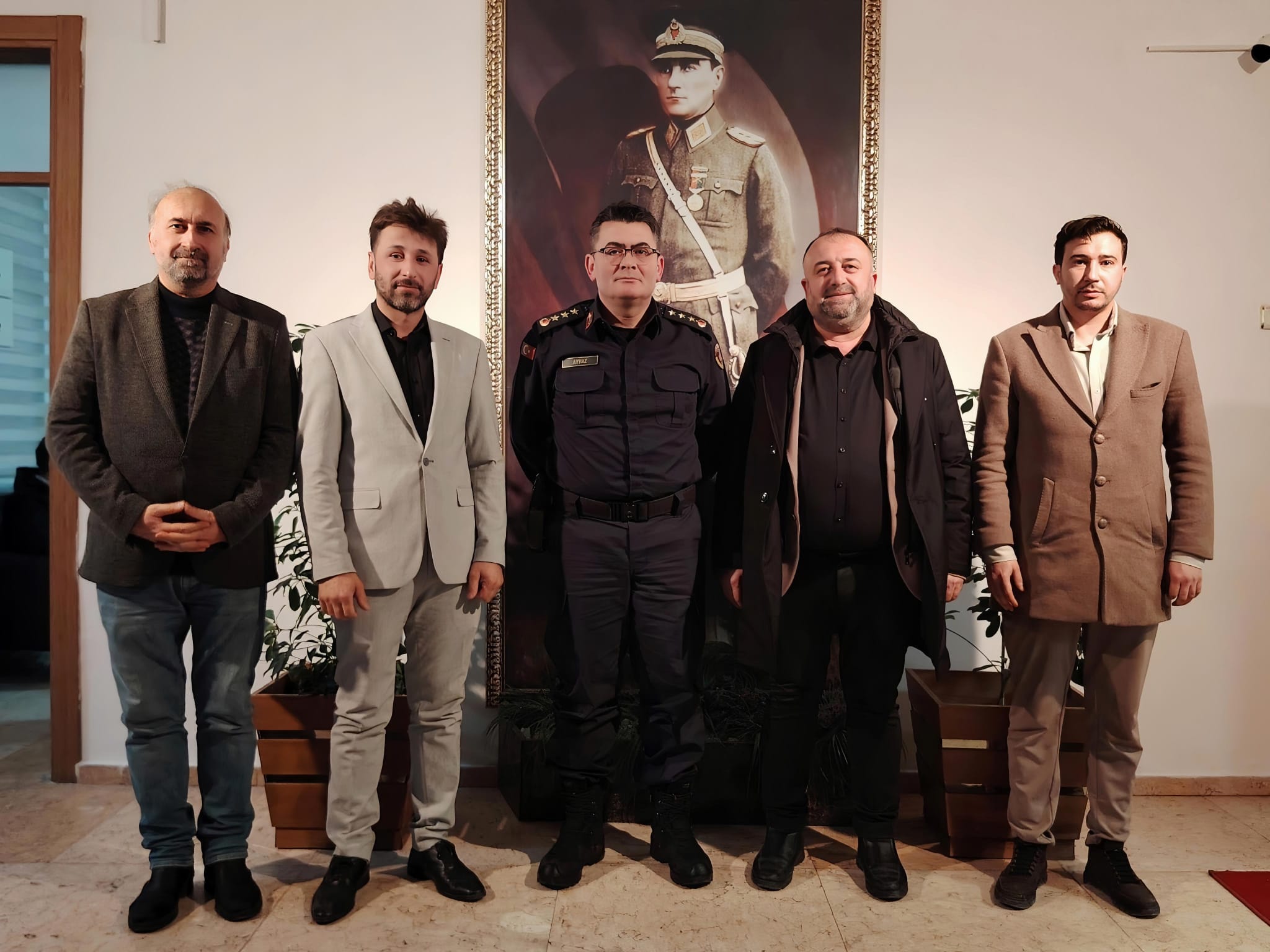 SAADET İL YÖNETİMİ’NDEN, KOMUTAN AYVAZ’A ZİYARET