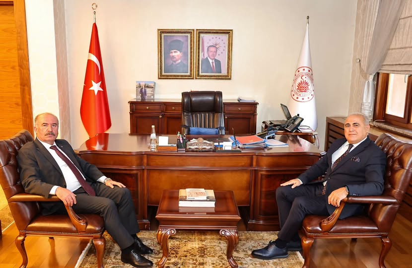 VAKIF 19 BAŞKANI ALPER BİLAN'DAN VALİ ALİ ÇALGAN'A ZİYARET