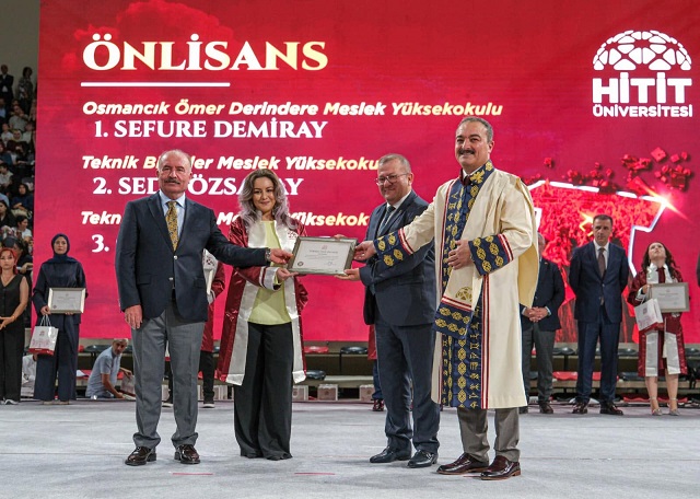 Başaranhıncal, Hitit Üniversitesi Mezuniyet Törenine Katıldı