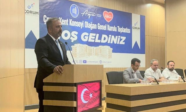 ÇORUM KENT KONSEYİ GENEL KURULU 29  HAZİRANDA
