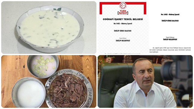 Ä°SKÄ°LÄ°P SÄ°RKE SALATASI TESCÄ°LLENDÄ°