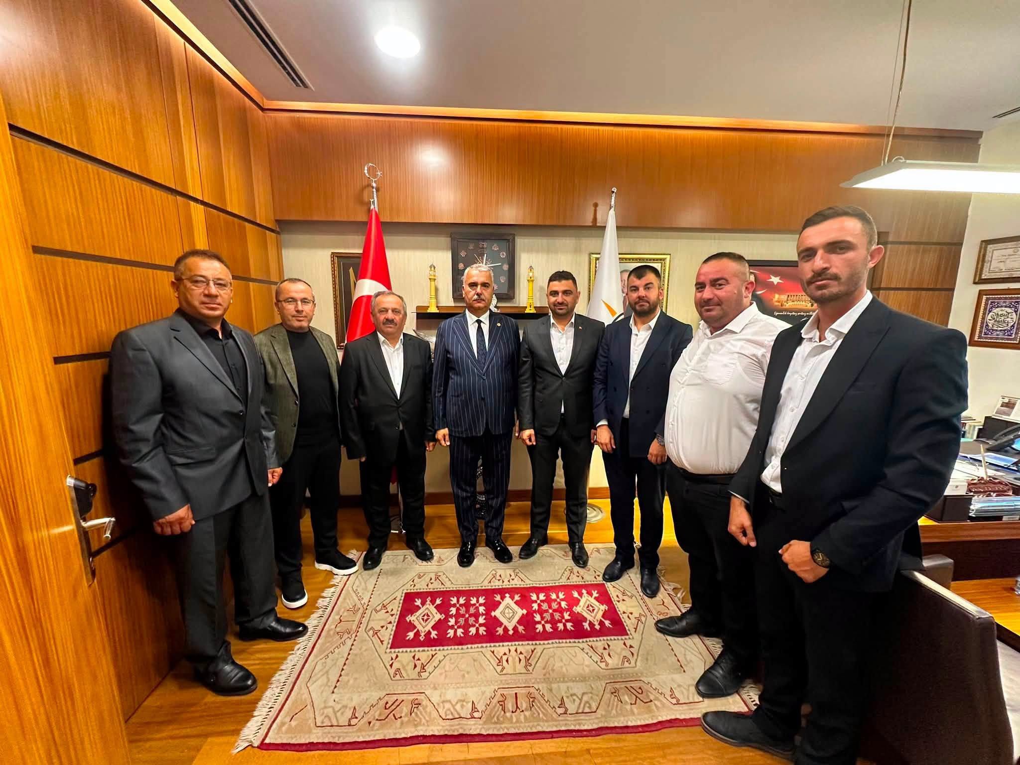ZANAATKARLARDAN MİLLETVEKİLLERİNE ZİYARET!